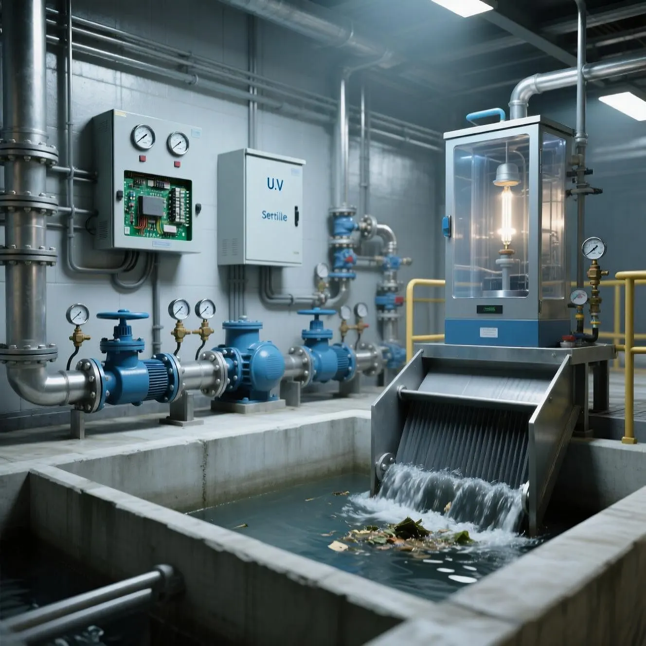Professional water treatment and filtration equipment